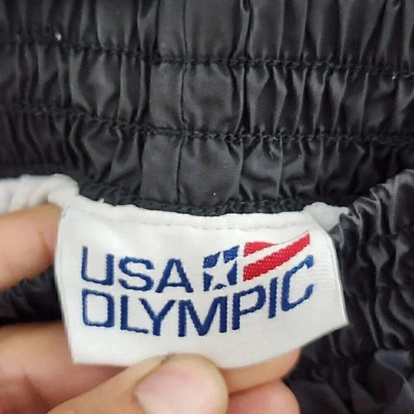 USA Olympic Black Track Pants Men's XL - Picture 11 of 12